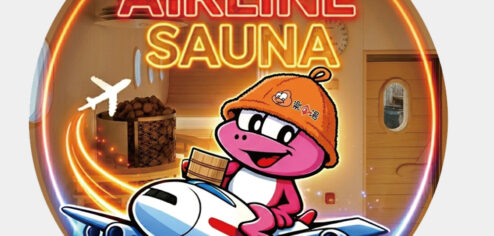 楽の湯様　店舗別オリジナルステッカー製作